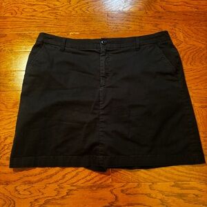 Croft & Barrow | Women’s Black Skort Size 16